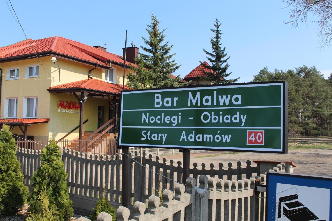 Bar Malwa Motel Aleksandrów Łódzki Eksteriør billede